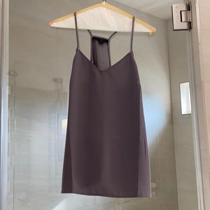 Banana Republic Grey sleeveless blouse